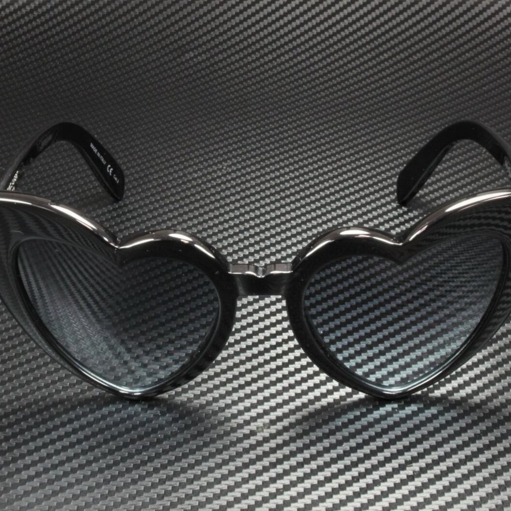 Saint Laurent Women's Black and Grey Sunglasses! - Picture 2 of 4